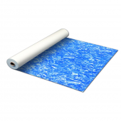 Пленка ПВХ ALKORPLAN 3000 с акрил. слоем Marble (синий мрамор), 1,5 мм, 1,65х25 м